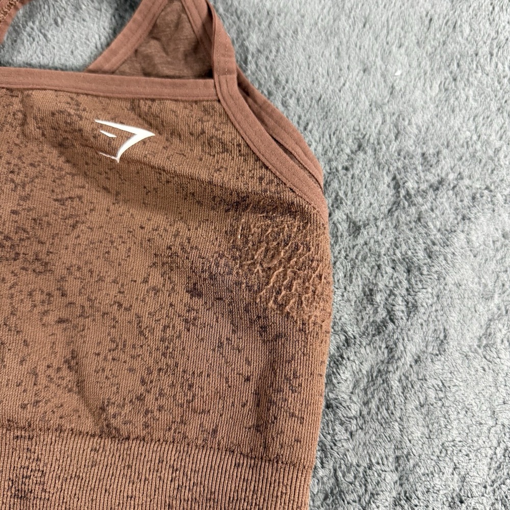 Gymshark ADAPT FLECK SEAMLESS SPORTS BRA Medium Support Size Medium - Picture 3 of 4
